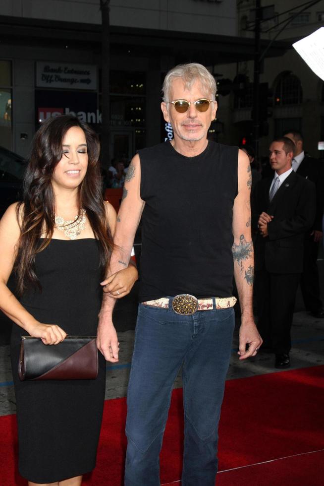 LOS ANGELES, OCT 26 - Connie Angland, Billy Bob Thornton at the Our Brand is Crisis LA Premiere at the TCL Chinese Theater on October 26, 2015 in Los Angeles, CA photo