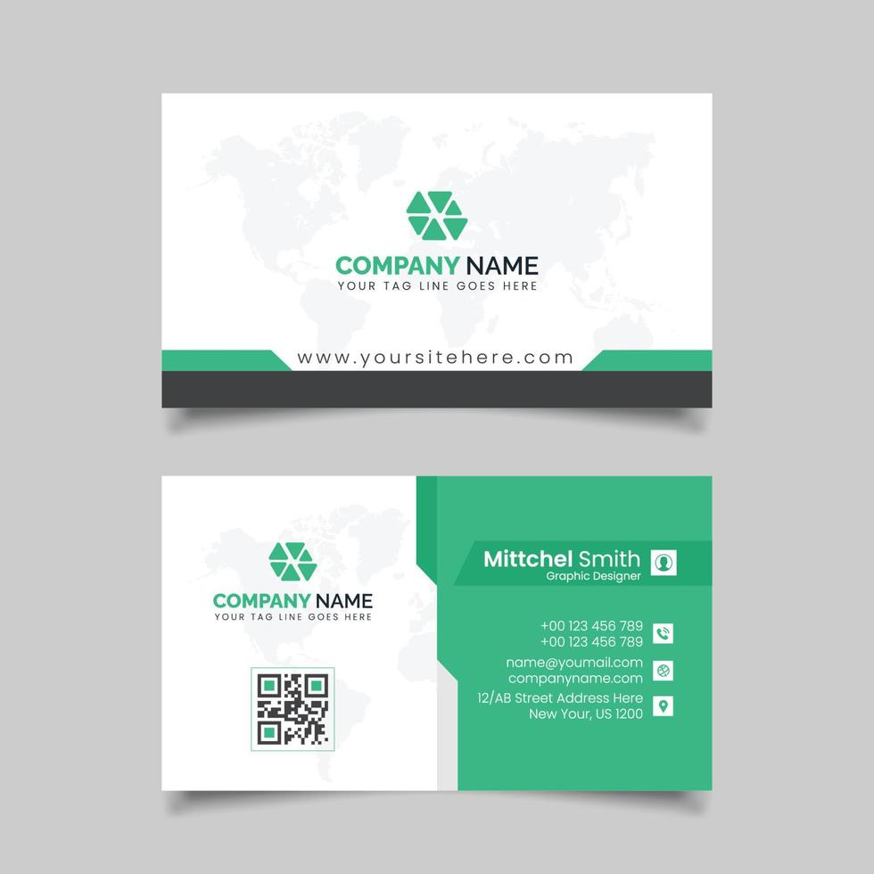 Modern abstract company corporate clean creative template design vector