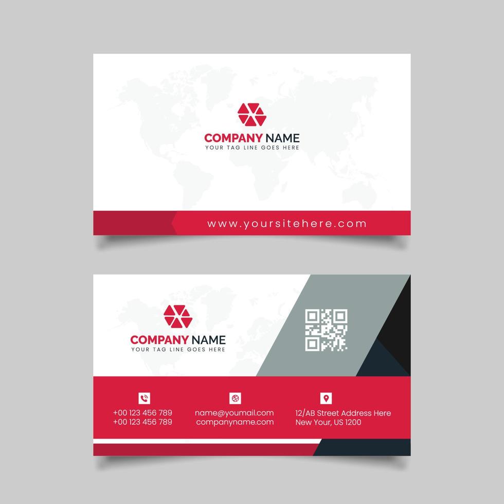 Creative Modern Business Card Design vector