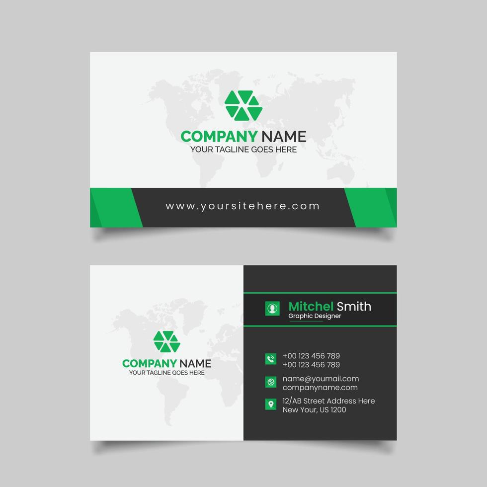 Modern abstract corporate clean creative design vector