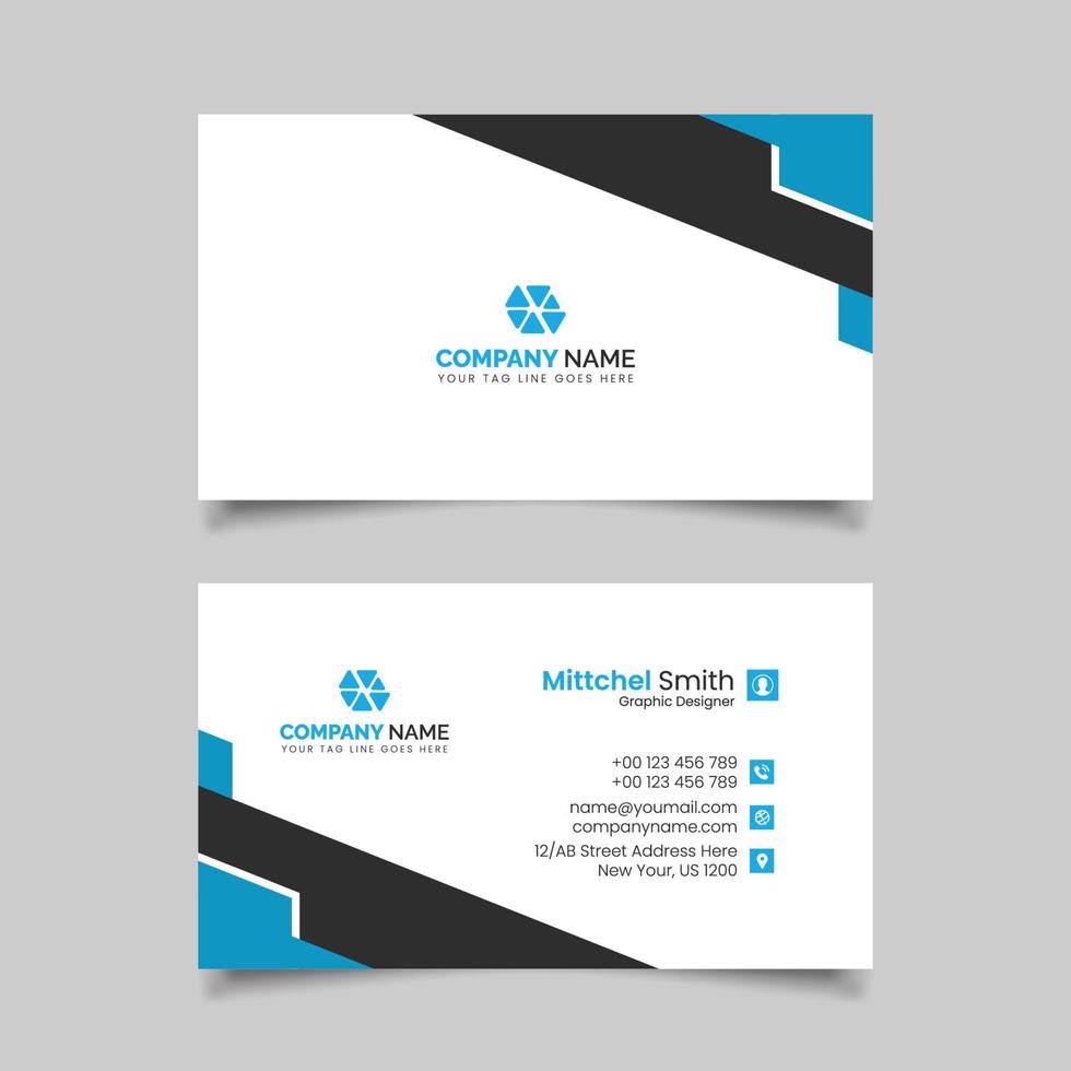 Modern abstract corporate clean creative design vector