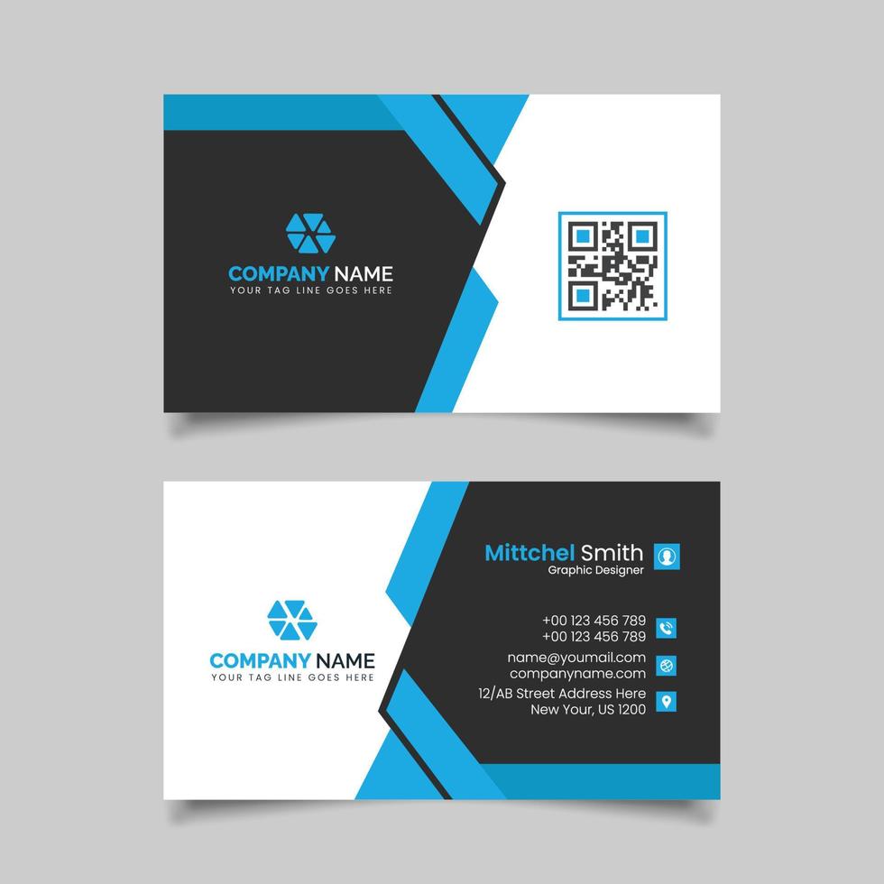 Modern abstract company corporate clean creative template design vector