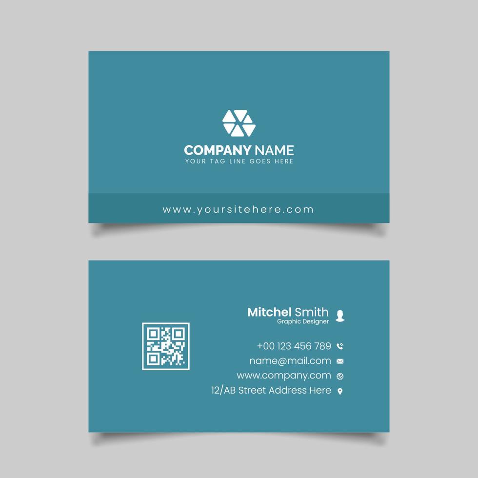 Creative Modern Business Card Template vector