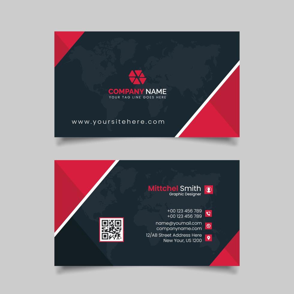 Modern abstract company corporate clean creative template design vector