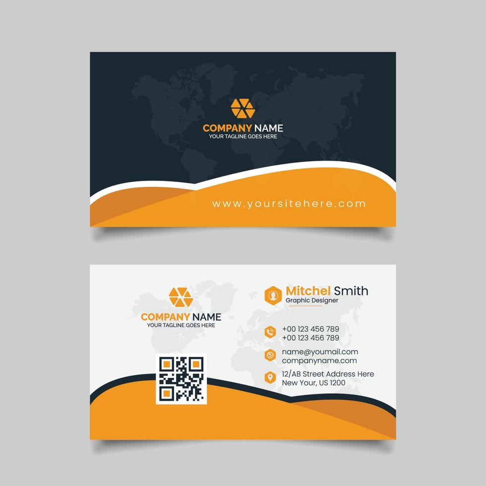 Modern abstract corporate clean creative design vector