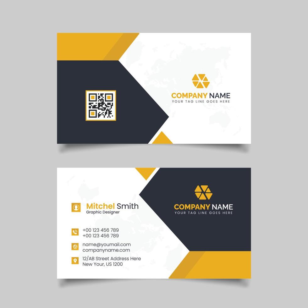 Creative Business Card Template vector
