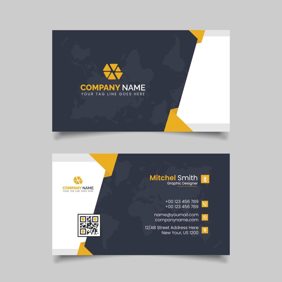 Creative Business Card Template vector