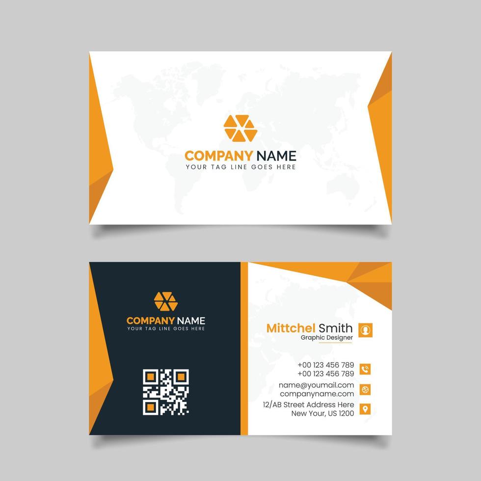 Modern abstract company corporate clean creative template design vector
