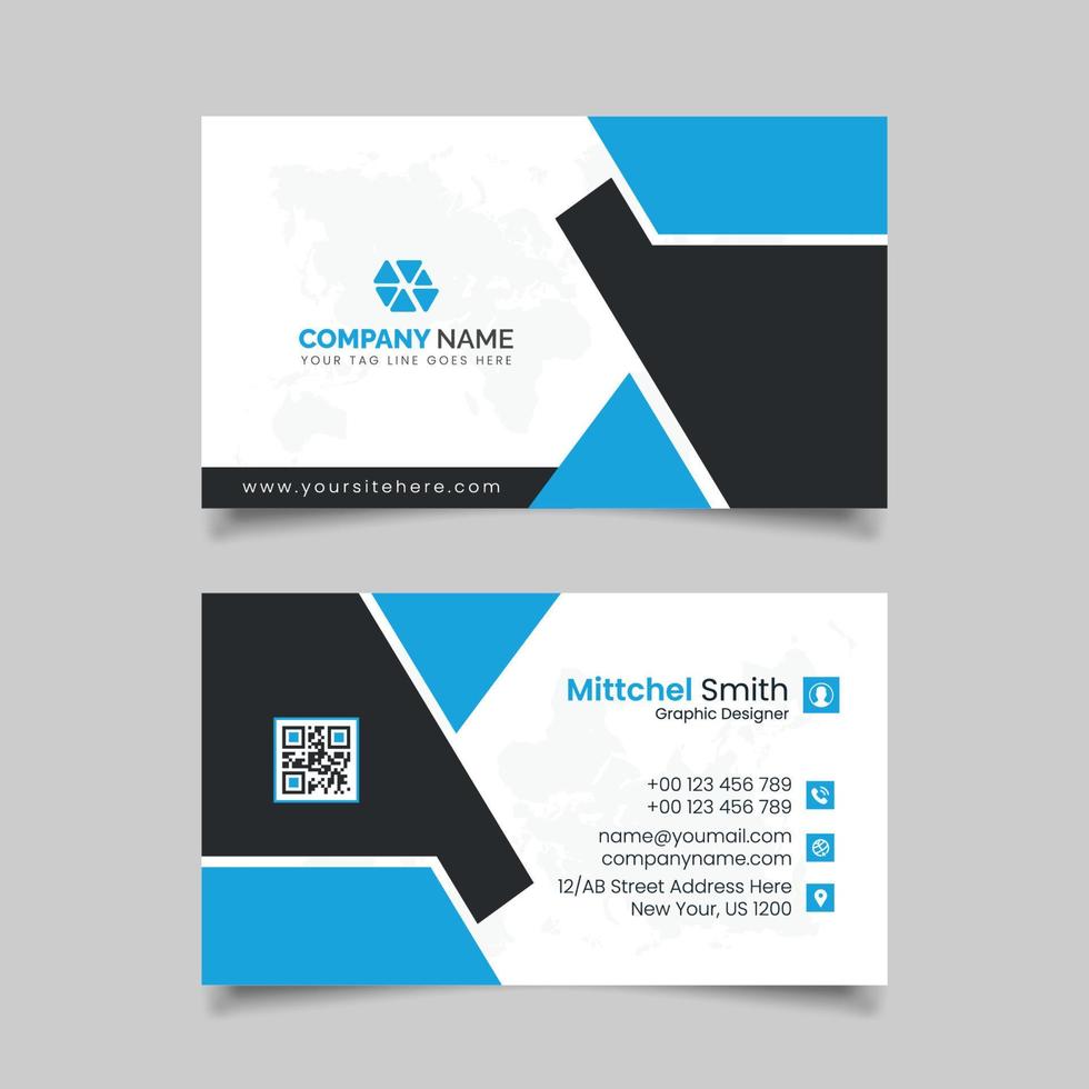 Creative Business Card Template vector