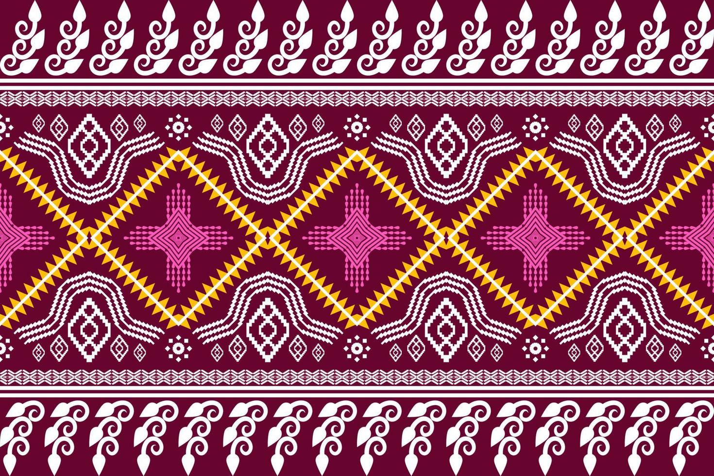 hermoso bordado.patrón oriental étnico geométrico tradicional estilo azteca, abstracto, vector, ilustración. diseño para textura, tela, ropa, envoltura, moda, alfombra, impresión. vector