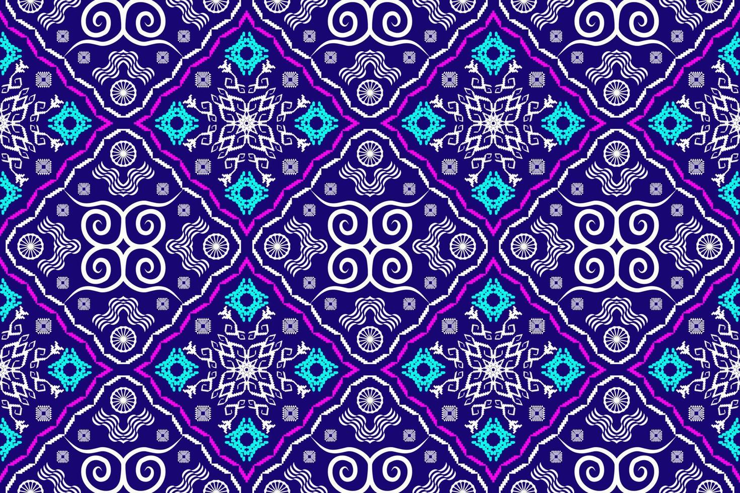 Beautiful embroidery.geometric ethnic oriental pattern traditional .Aztec style,abstract,vector,illustration.design for texture,fabric,clothing,wrapping,fashion,carpet,print. vector