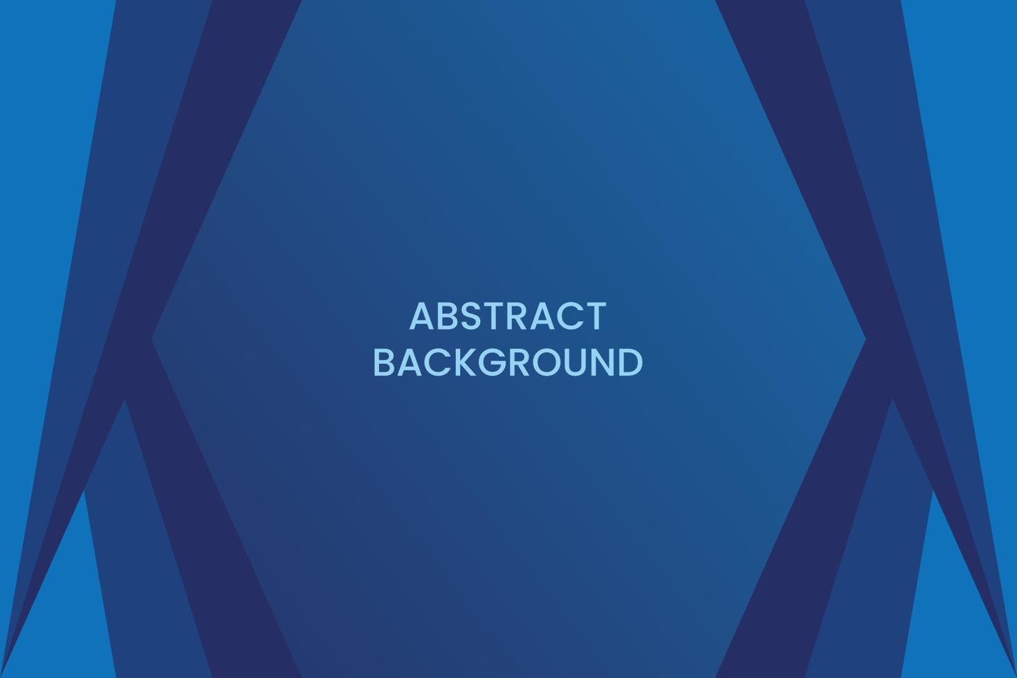 Blue abstract background geometric vector