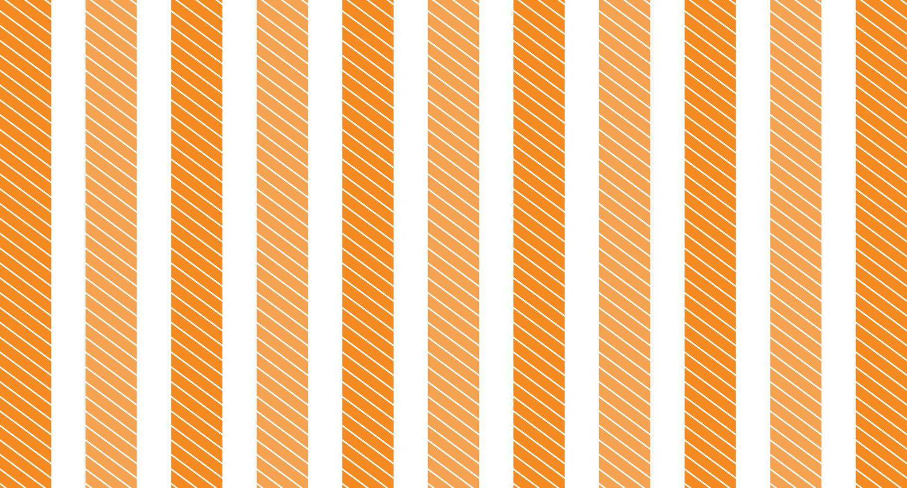 Summer background stripe pattern seamless orange and white. Vector design