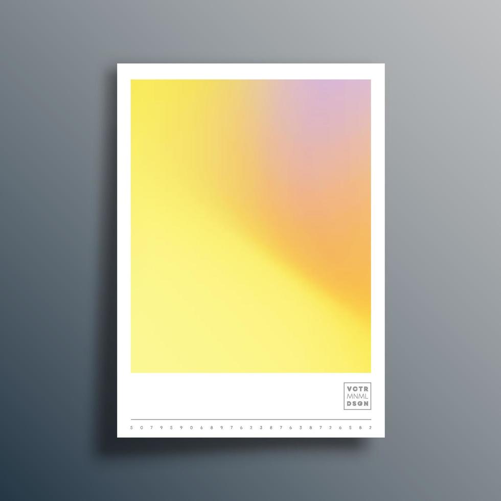 Abstract Gradient Design for posters, flyers, brochure covers, or other printing products. Vector illustration.