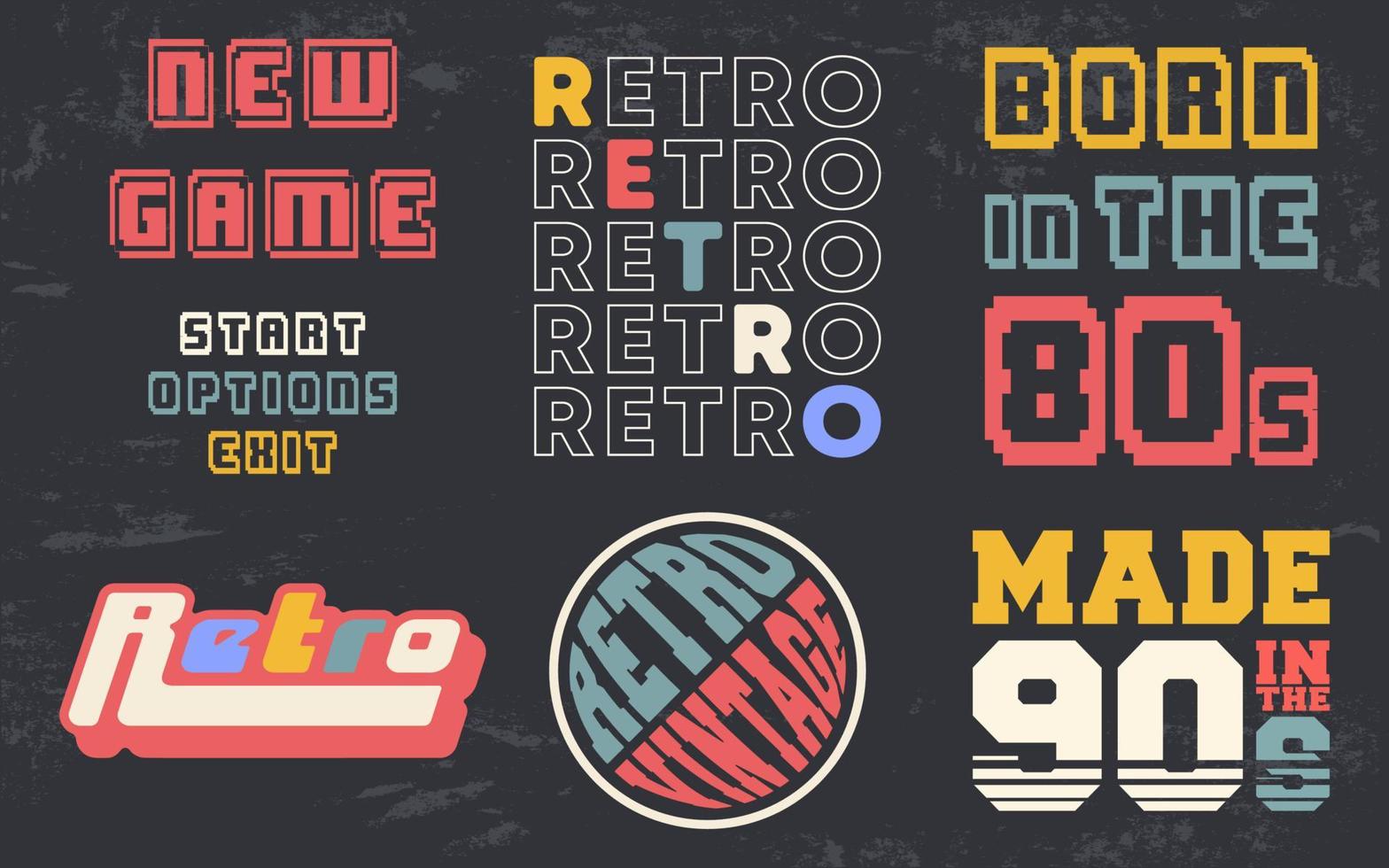 Retro design print for t-shirt stamp, vintage tee applique, fashion typography, badge, label clothing, jeans, and casual wear. Vector illustration.
