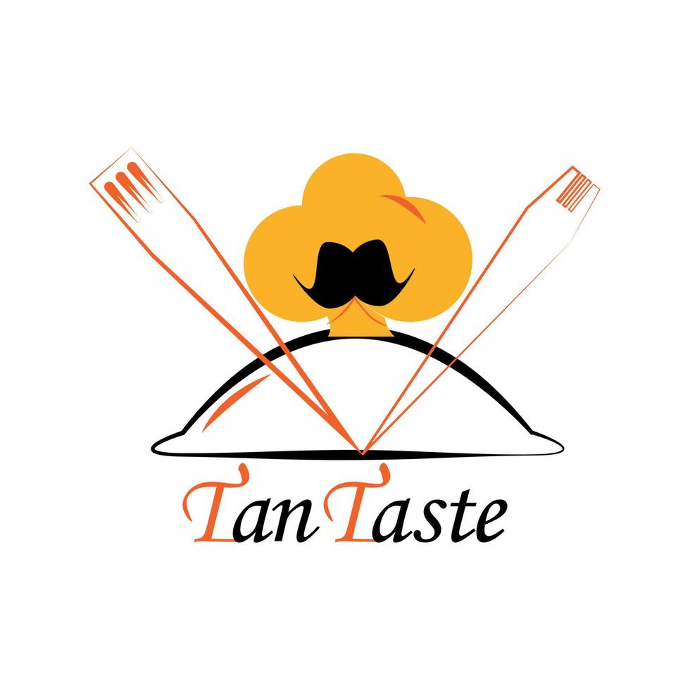Modern and Simple Food Restaurant Logo Design Free 9577726 Vector Art