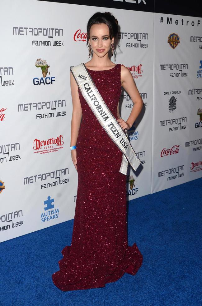 LOS ANGELES, OCT 1 - Athenna Crosby at the Metropolitan Fashion Week Closing Gala and Awards Show at the Warner Brothers Studios on October 1, 2016 in Burbank, CA photo