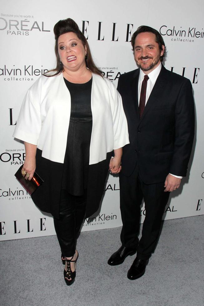 LOS ANGELES, OCT 21 - Melissa McCarthy at the Elle 20th Annual Women In Hollywood Event at Four Seasons Hotel on October 21, 2013 in Beverly Hills, CA photo