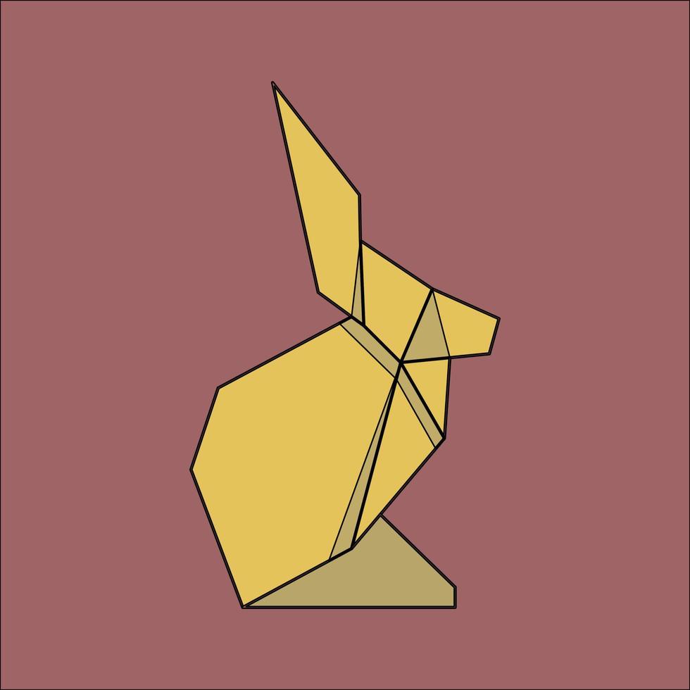 flat icon rabbit vector