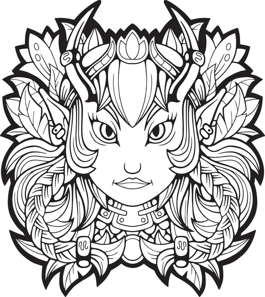 cute fairy elf vector