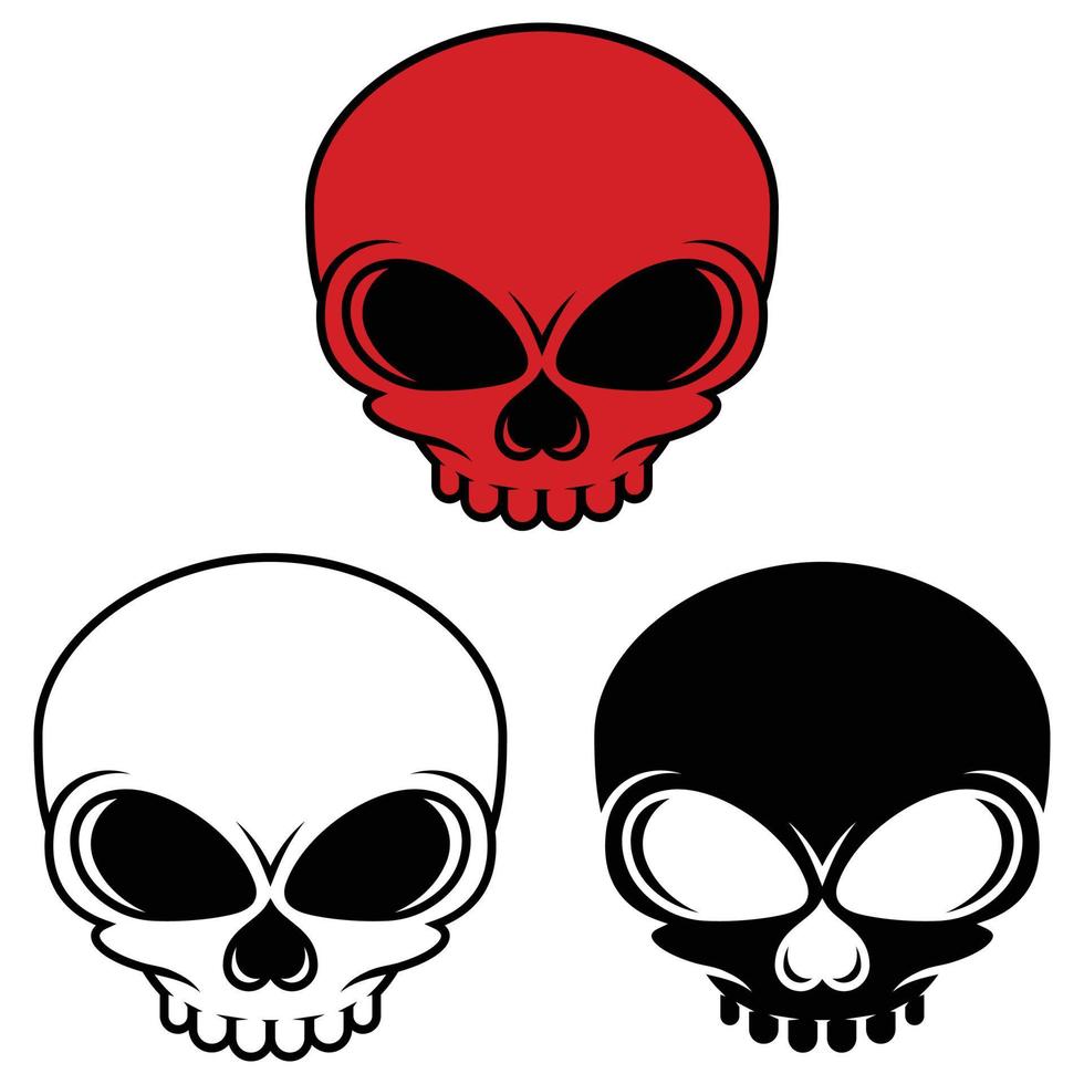 Skull vector design