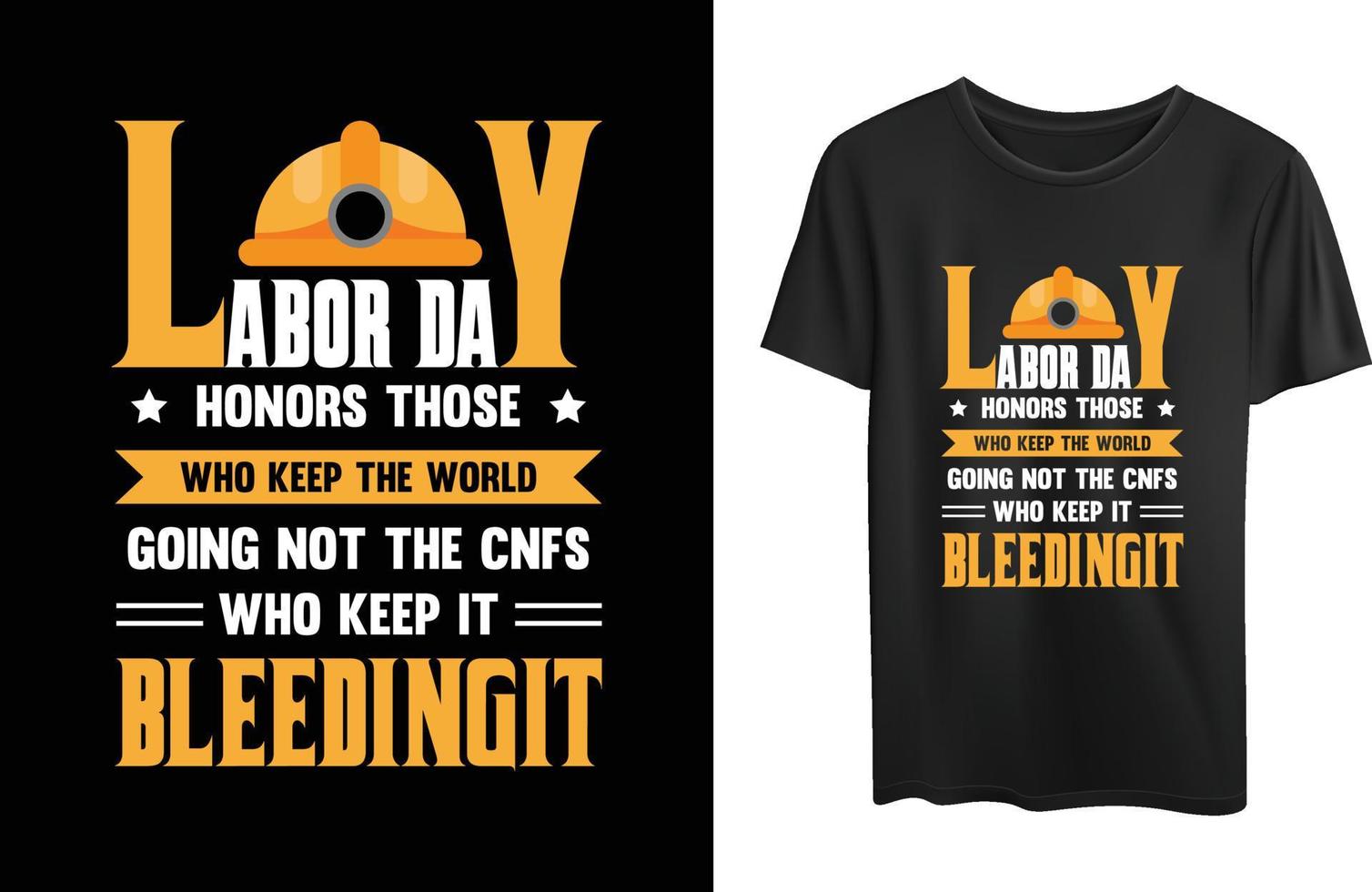 Labor Day T shirt vector
