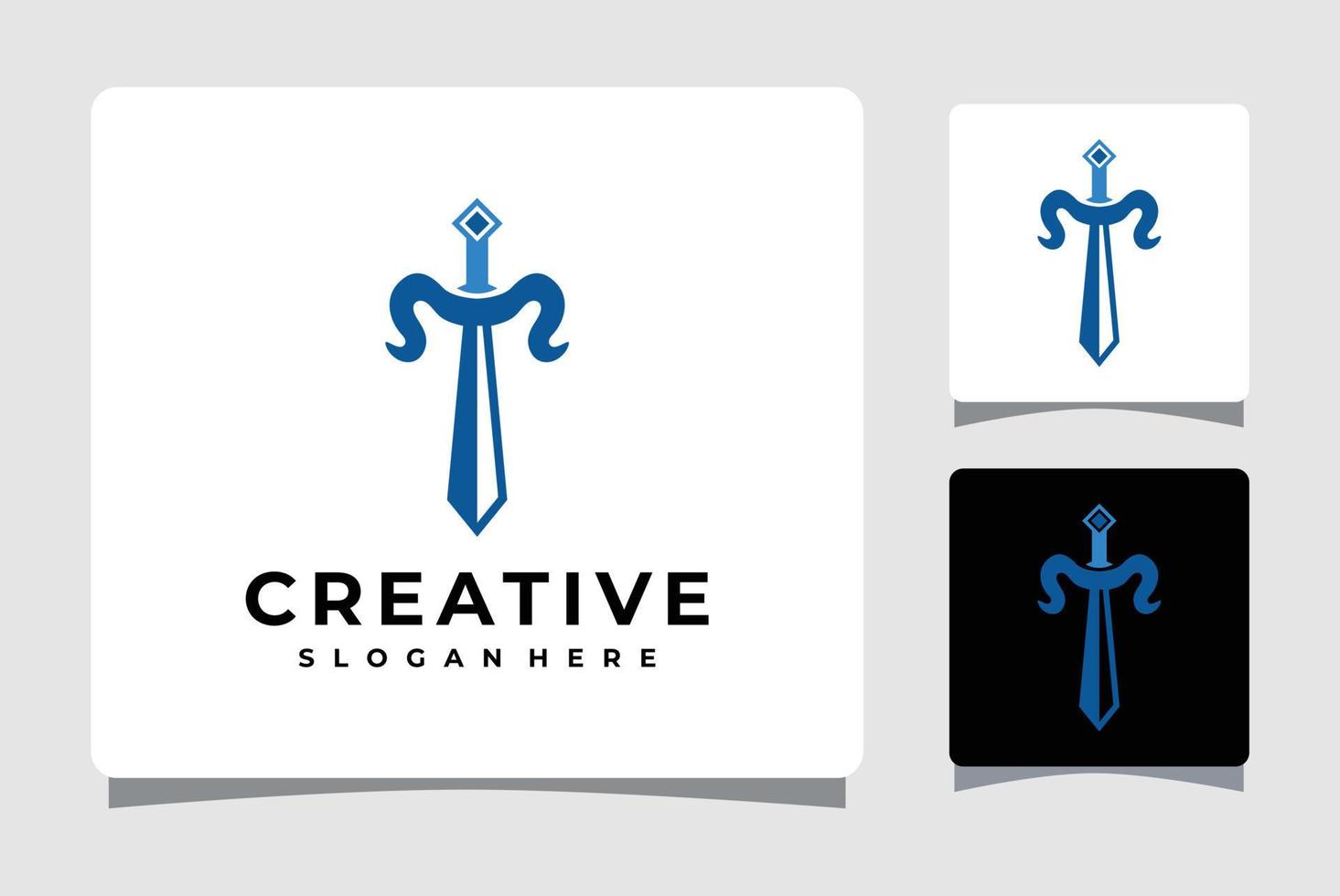Sword Logo Template Design Inspiration vector