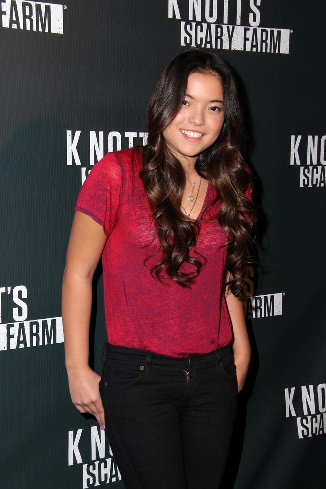 LOS ANGELES, OCT 3 - Piper Curda at the Knott s Scary Farm Celebrity VIP Opening at Knott s Berry Farm on October 3, 2014 in Buena Park, CA photo