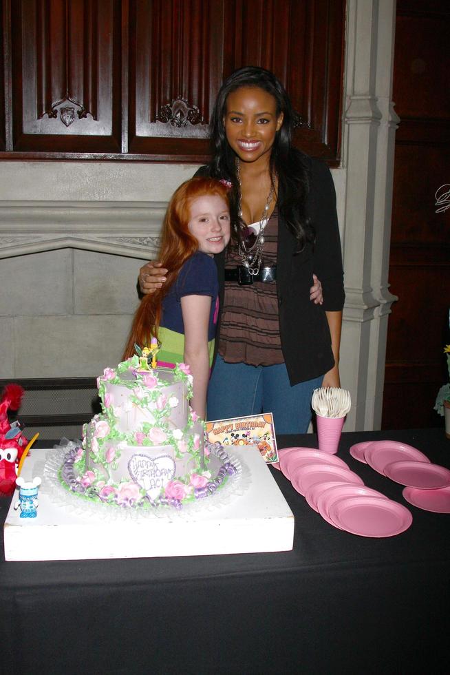 LOS ANGELES, FEB 15 -  Lacianne Carriere, Meagan Tandy at the Lacianne Carriere birthday party at the El Capitan Theater on February 15, 2013 in Los Angeles, CA photo