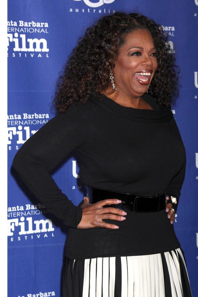SANTA BARBARA, FEB 5 - Oprah Winfrey at the Santa Barbara International Film Festival Honors Oprah Winfrey at Arlington Theater on February 5, 2014 in Santa Barbara, CA photo