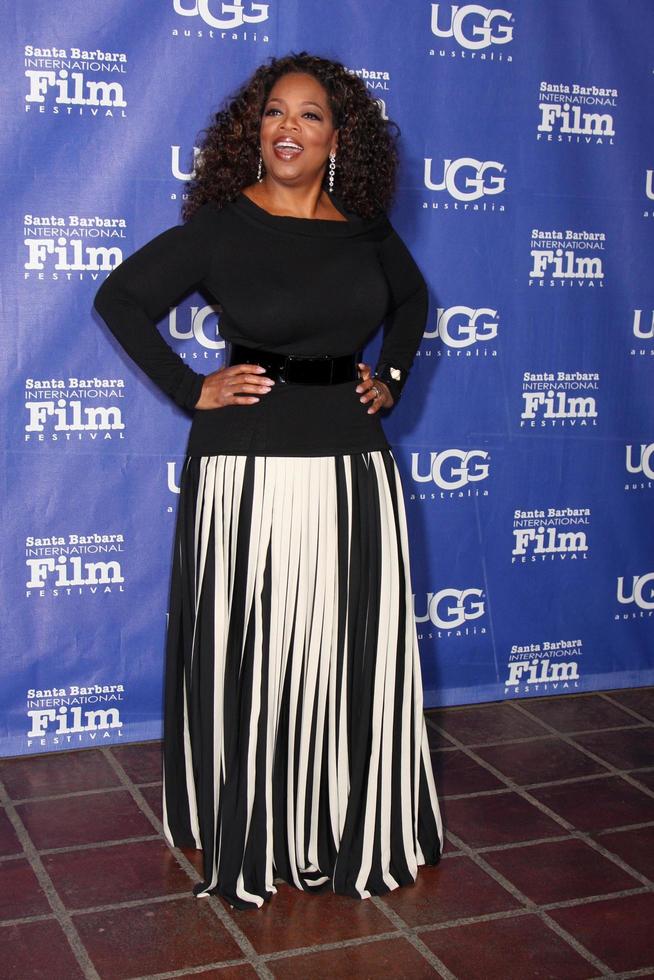 SANTA BARBARA, FEB 5 - Oprah Winfrey at the Santa Barbara International Film Festival Honors Oprah Winfrey at Arlington Theater on February 5, 2014 in Santa Barbara, CA photo