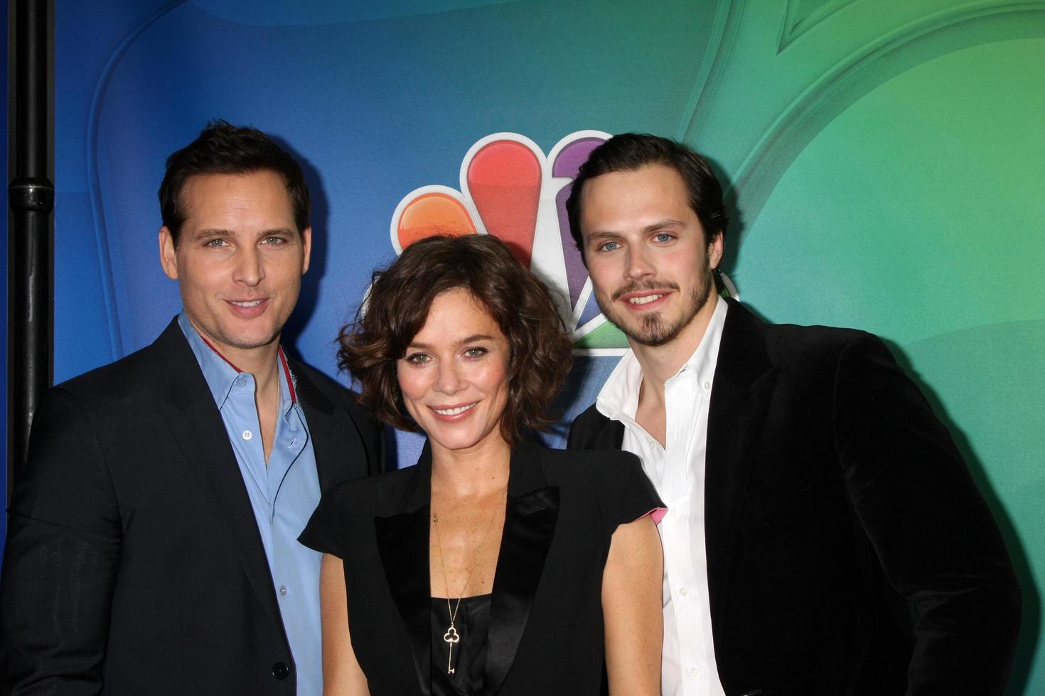 LOS ANGELES, DEC 16 - Jack Robinson, Anna Friel, Peter Facinelli at the NBCUniversal TCA Press Tour at the Huntington Langham Hotel on December 16, 2015 in Pasadena, CA photo