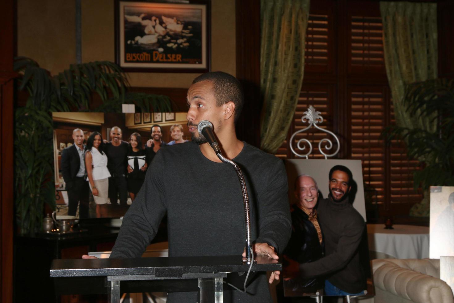 LOS ANGELES, FEB 12 -  Bryton James at the Kristoff St John celebrates 25 Years at YnR at the CBS Television City on February 12, 2016 in Los Angeles, CA photo