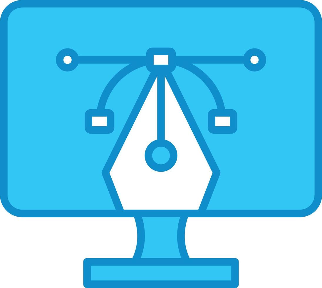 Graphic Design Line Filled Blue 9582627 Vector Art at Vecteezy