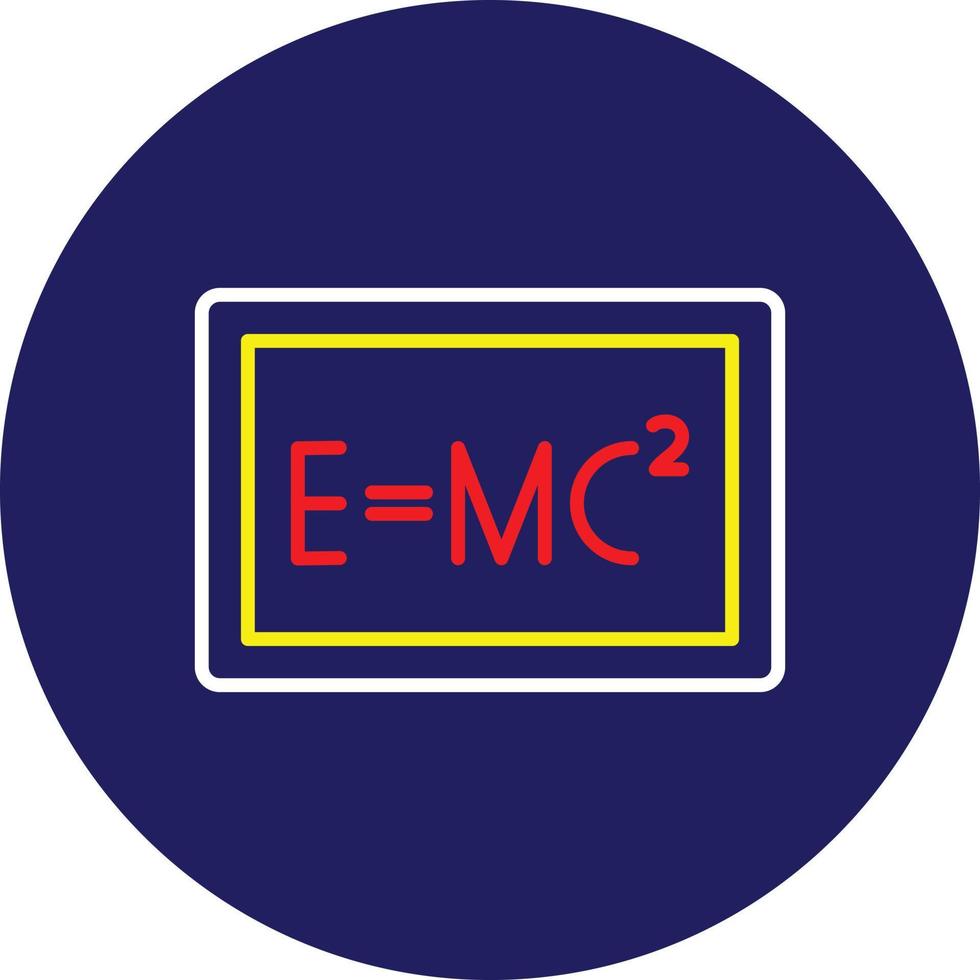 Formula Line Multicolor vector