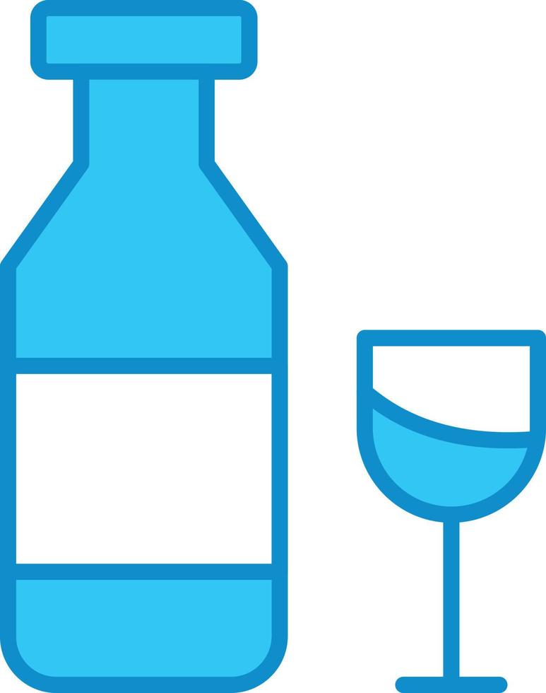 Drink Line Multicolor vector