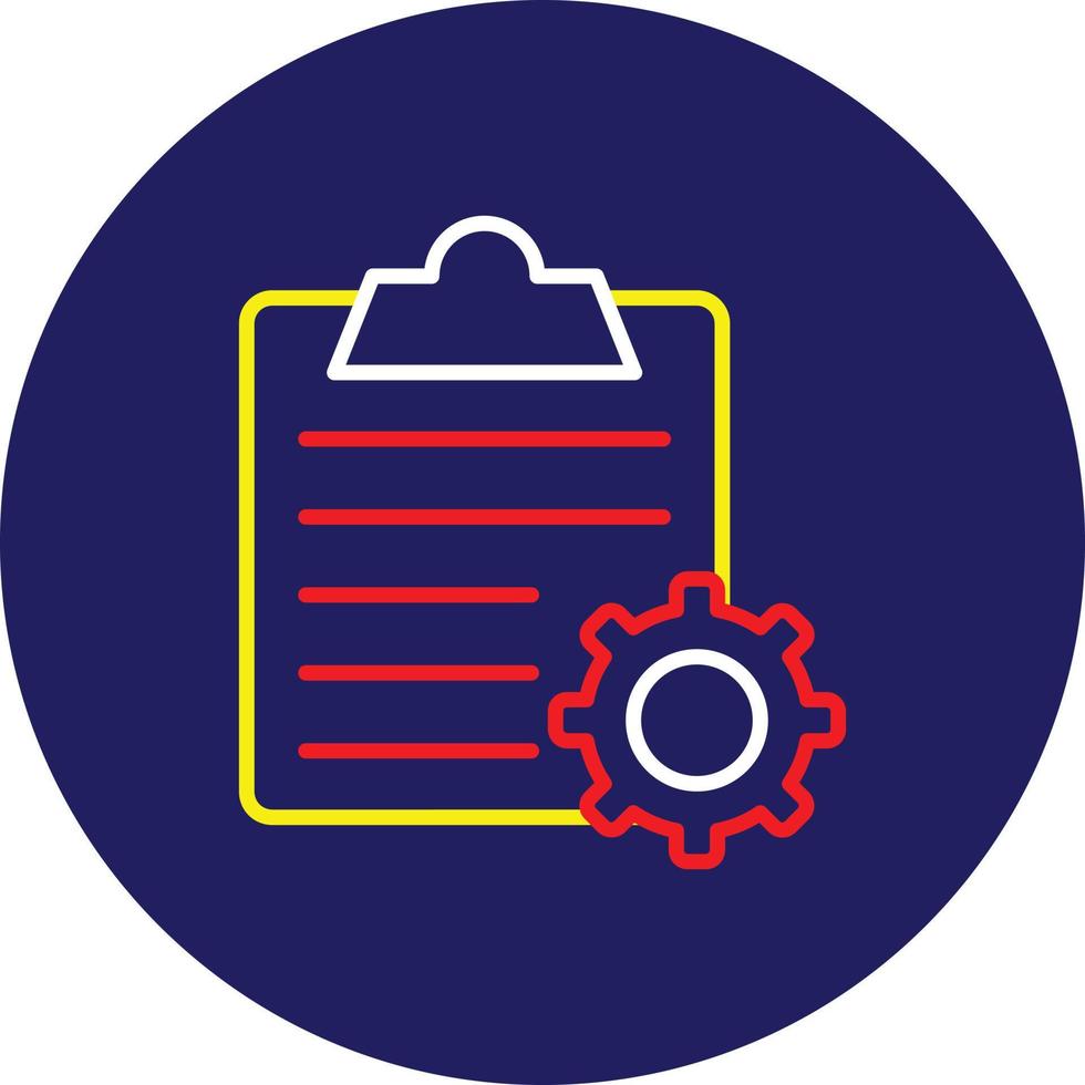 Order Processing Line Multicolor vector