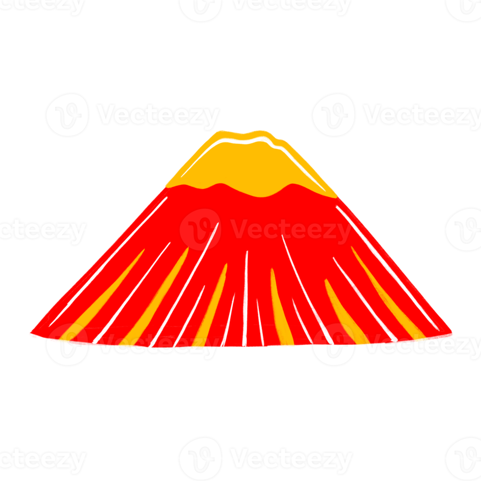 punto de referencia de tokio en estilo de diseño plano png