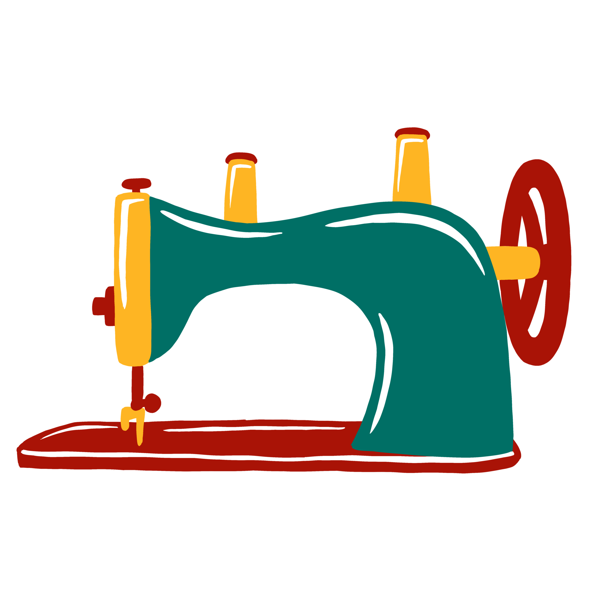 vintage-sewing-machine-illustration-9583167-png
