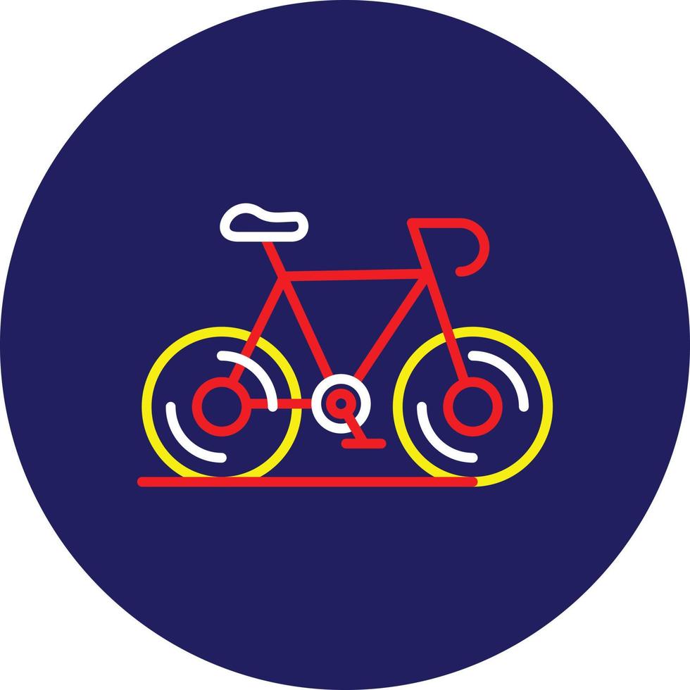 Bicycle Line Multicolor 9583197 Vector Art at Vecteezy