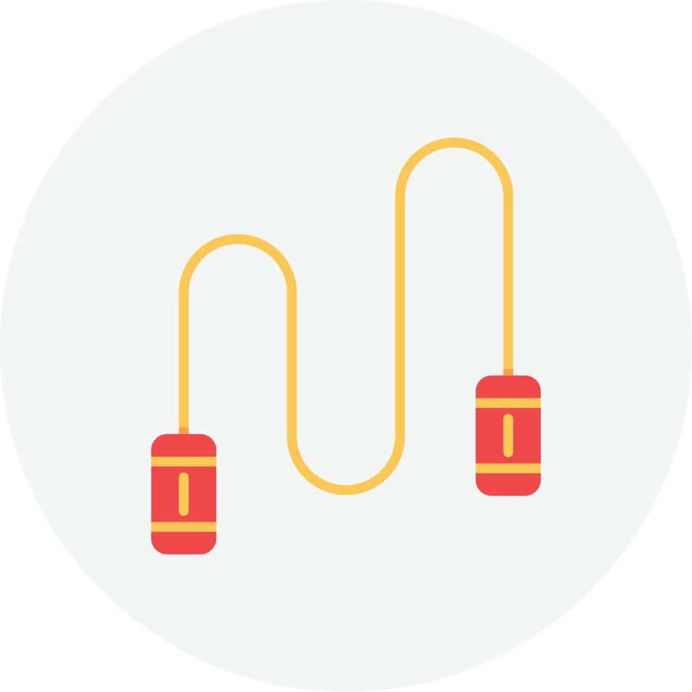 Skipping Flat Circle vector