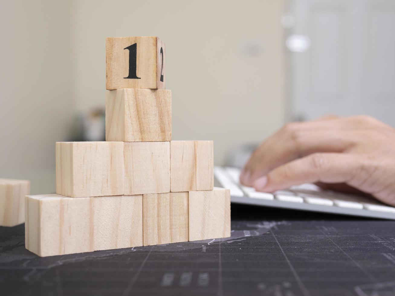 Business concept growth success process. photo