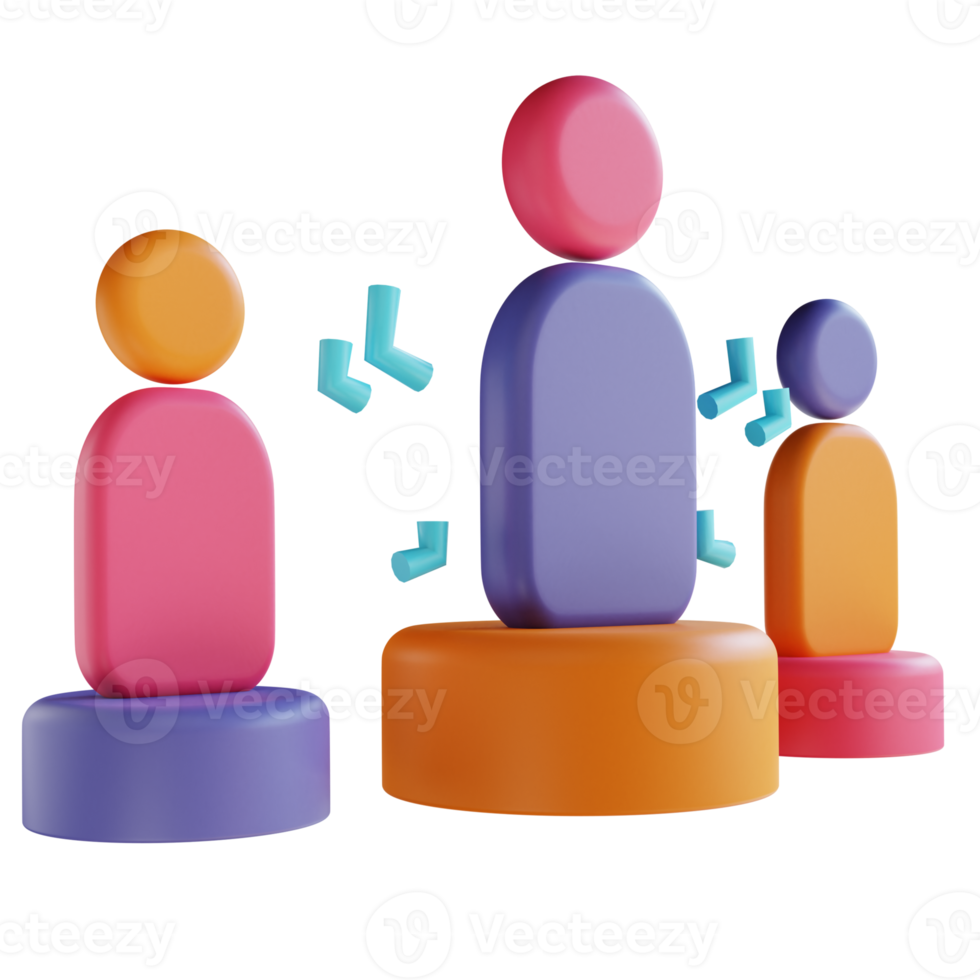 3D-illustrationshantering lämplig för företag och finans png