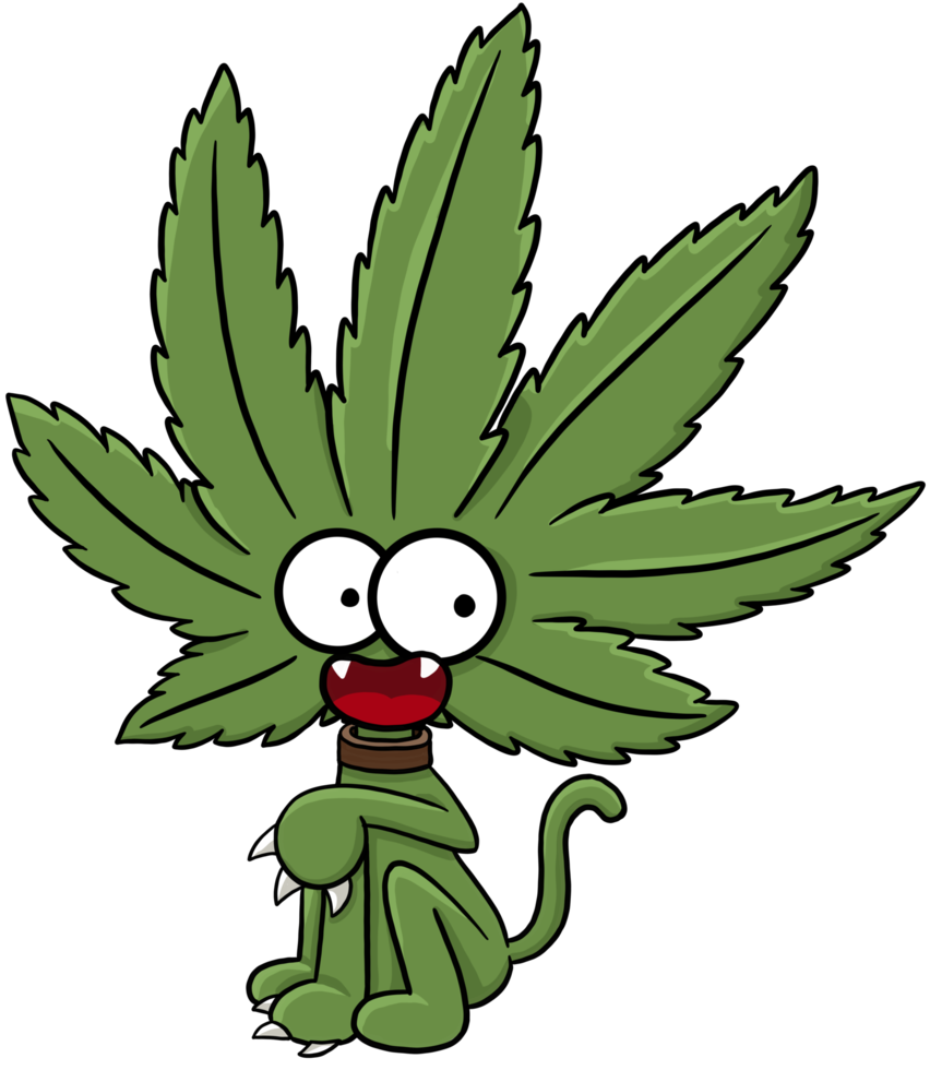 lindo personaje de halloween de cannabis y marihuana gato fantasma png