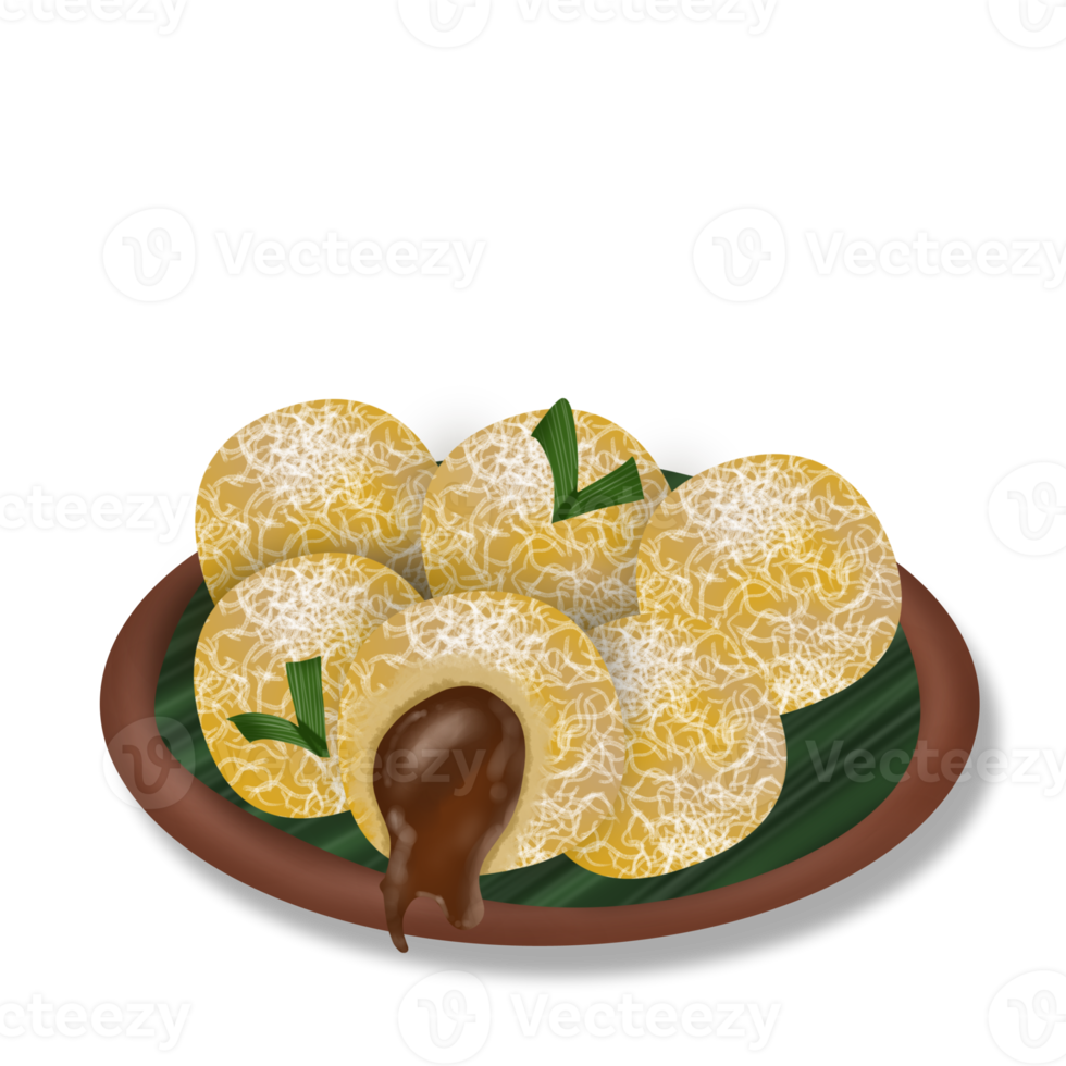 Indonesian Food Klepon png