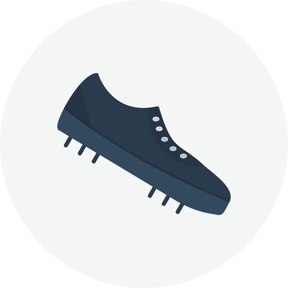 Shoe Flat Circle vector