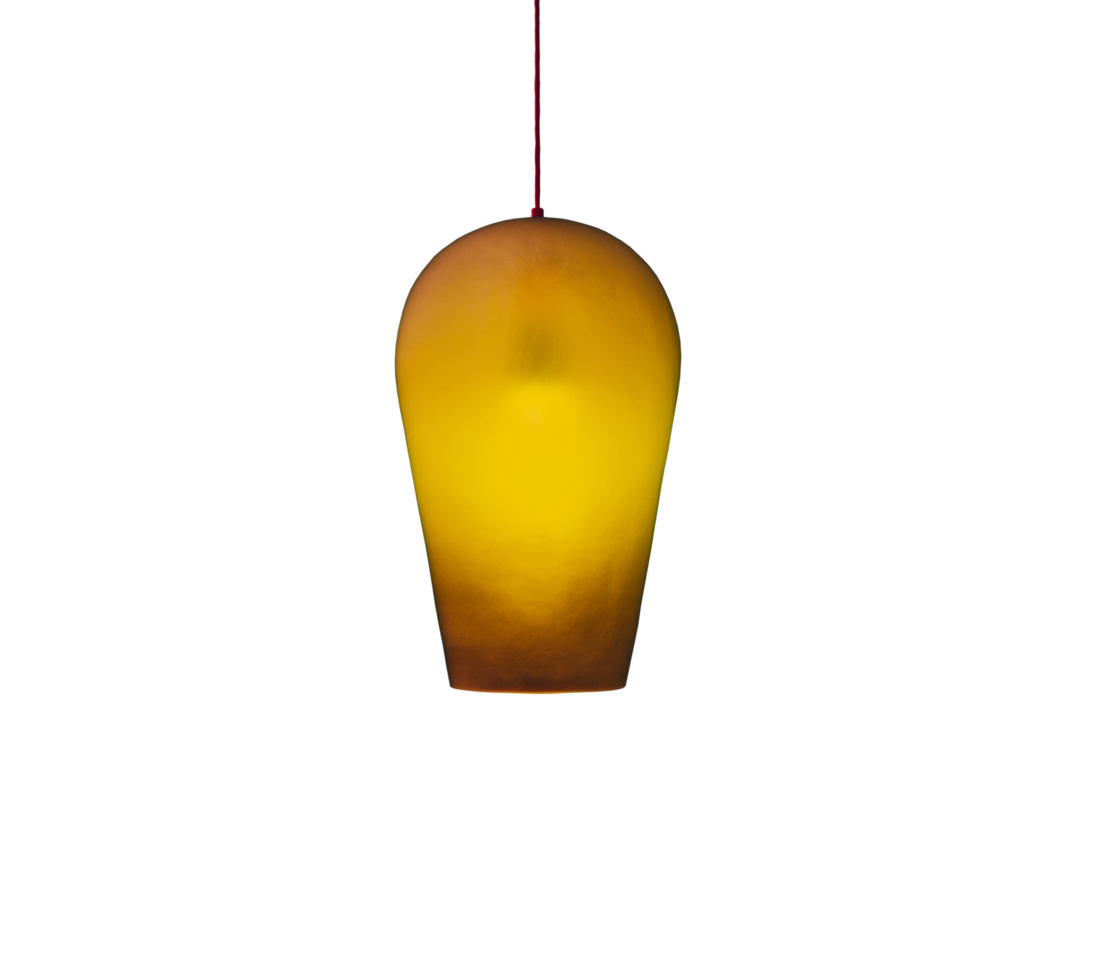 ilustração 3d pendurada luminária tom dixon amarelo iluminado png