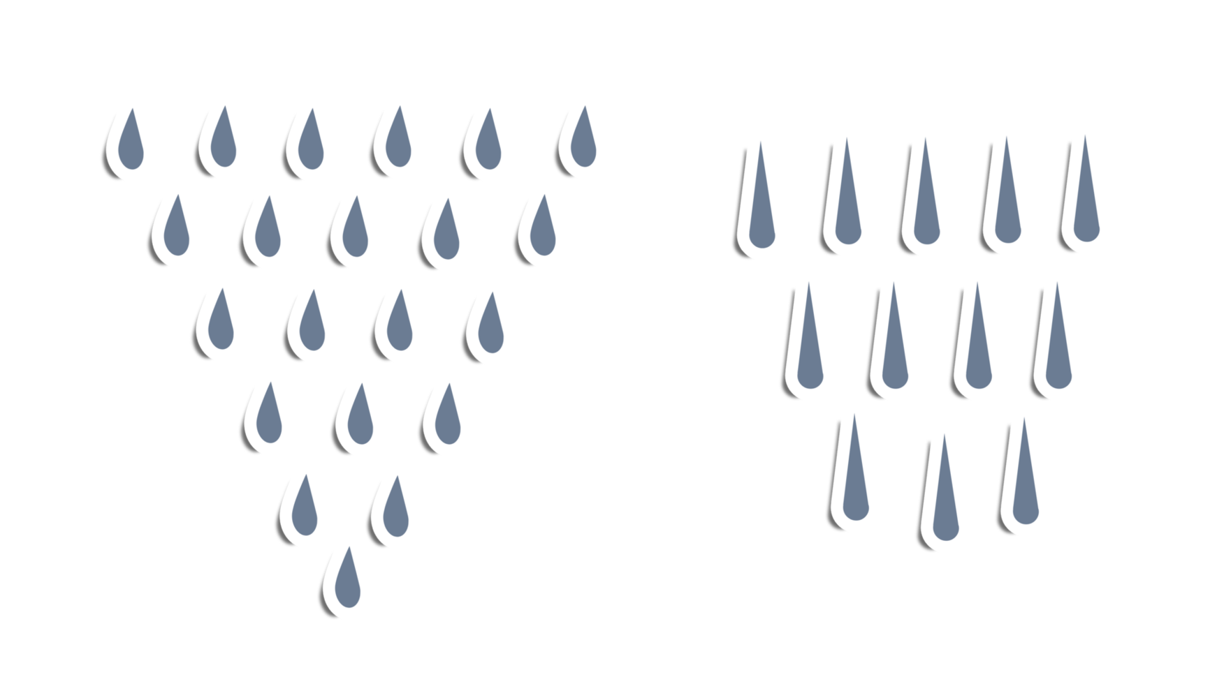 gotas de chuva png gratis