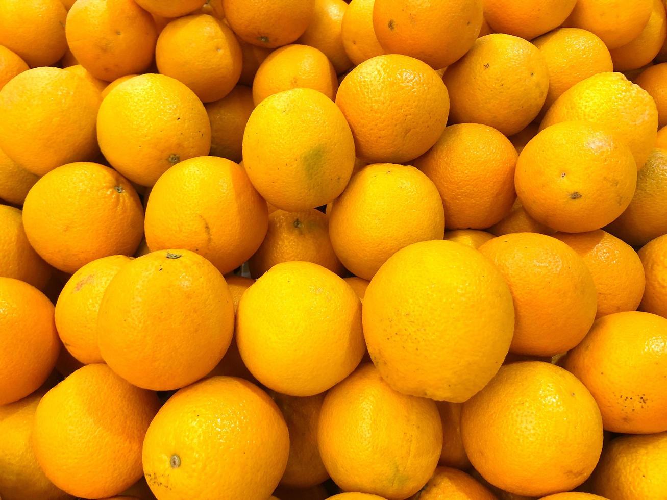 A large, delicious mandarin orange. photo