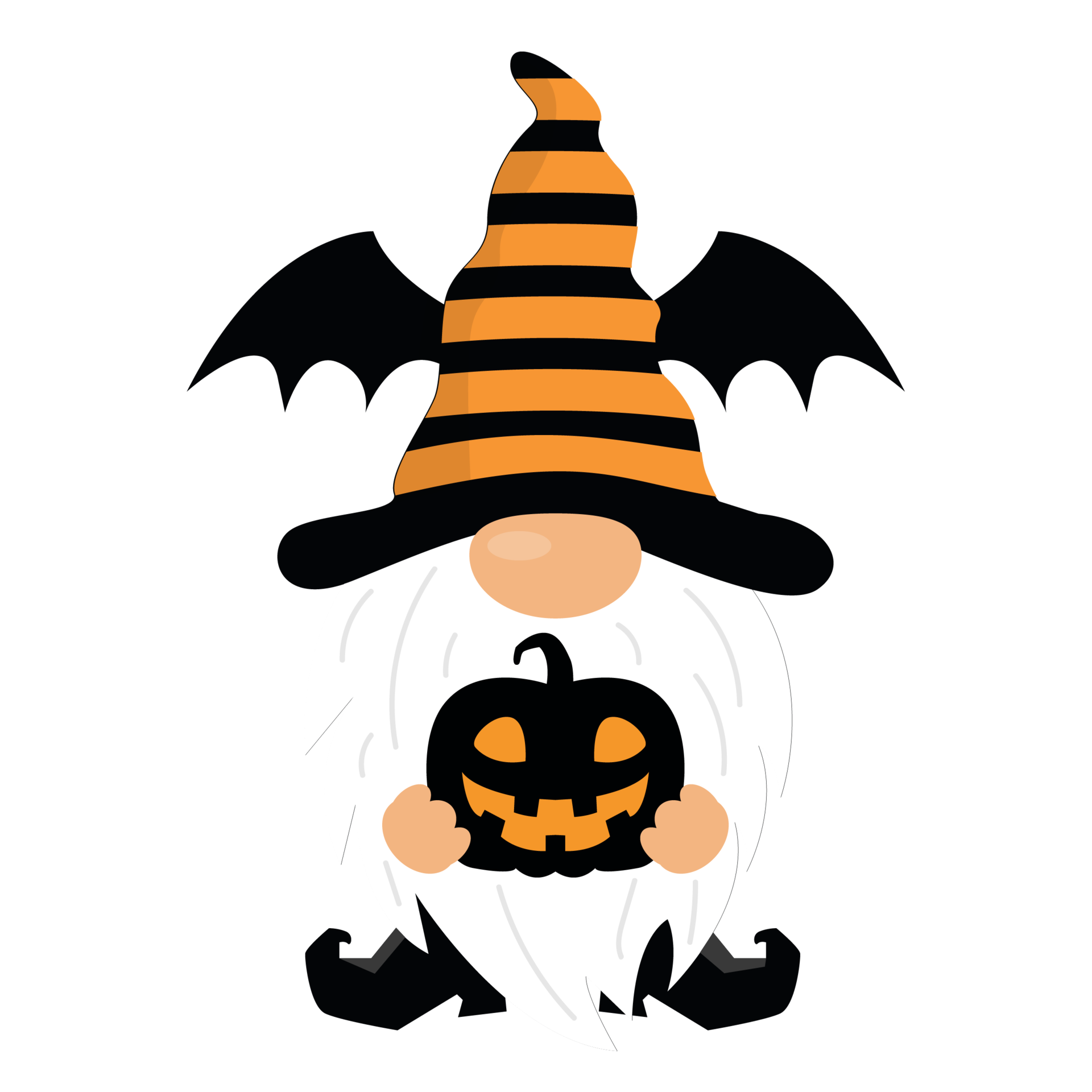 Halloween gnomes design element 9585469 PNG